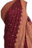 Designer Handloom Banarasi Crepe Silk Saree